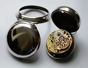 Antique verge fusee pocket watch Amsterdam Date silver montre coq spindeluhr lot