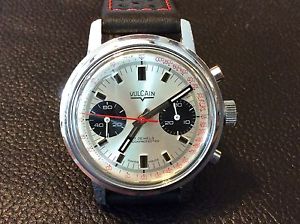 **collectors only** minty Valjoux 23 Vulcain Panda chronograph - serviced, video