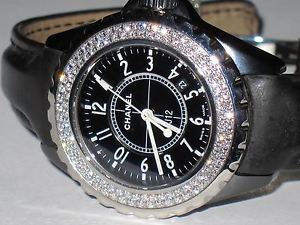 Womens Chanel J12 Ceramic Diamond