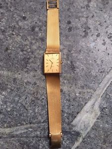 Cyma Men's 14k Gold Watch