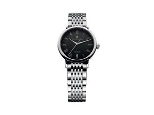 Maurice Lacroix Les Classiques Tradition Ladies Automatic Watch, Black, Bracelet