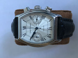 MENS GIRARD PERREGAUX RICHEVILLE REF 2750 STEEL CHRONOGRAPH