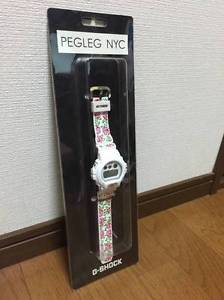 Never Use! CASIO G-SHOCK DW-6900 PEGLEG NYC World 100 Limited Rare Model F/S