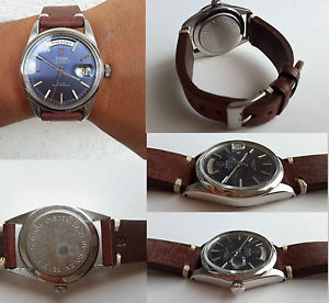 Tudor Rolex Day Date jumbo 38 mm reference 7017year 1969