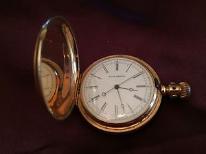 Elgin 14 Karat Gold Pocket Watch