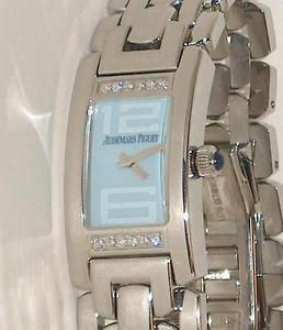 Audemars Piguet Amazing Stainless Steel Diamond Bezel Dress Watch For Women