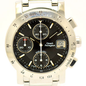 Auth Girad-Perregaux Ref.7500 Automatic Chronograph Men's Watch #4149