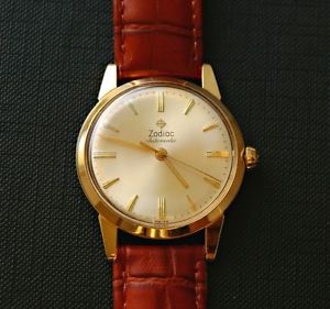 ZODIAC 18K (0,750) GELBGOLD AUTOMATIK HERRENUHR SWISS MADE