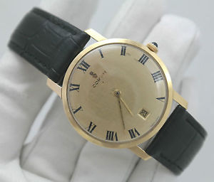Vintage CORUM Automatic - Date AT 6 - 18K SOLID GOLD 750 - Original Swiss Watch