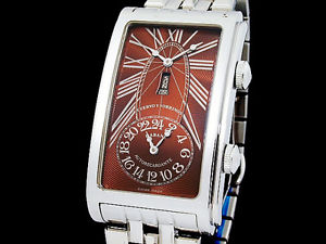 CUERVO Y SOBRINOS Purominente Dual Time Day Date A1124 SS Auto Men's (S A48418)