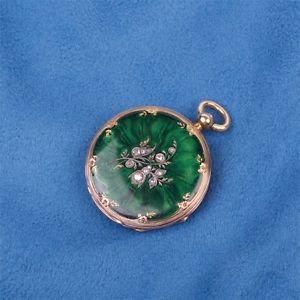 18K Gold Pocket Watch.