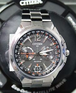 32778 CITIZEN Eco-Drive Satellite Wave Authentic Men's Watch CC1090-61E NEW!