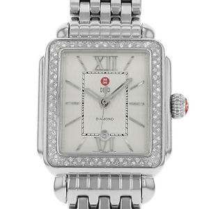 Michele Signature Deco MWW06T000055 Acier Inoxydable Quartz Montre Femmes