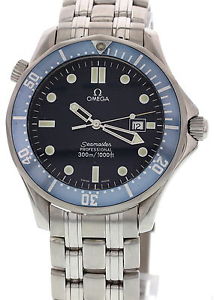 Hombres Omega Seamaster Profesional Reloj Acero Inoxidable 196.1523396.1523