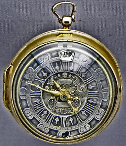 A 2" Oignon Verge Fusee PW With A Champlevé´ Dial & A Calendar - Circa 1695!!!