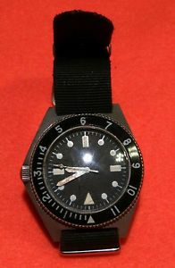 Vintage Benrus Automatic Mil-W-50717 Type 1 Class A Military Diver Watch 1976