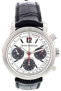 Homme Girard Perregaux Ferrari 275 Le Mans Montre En Acier Inoxydable 8090