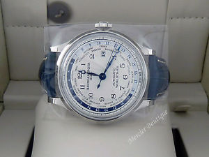 NEW Baume et Mercier Capeland Worldtimer Swiss Automatic Men's Watch 10106