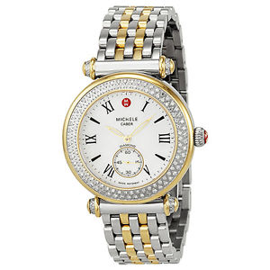 Michele Caber Diamond Mother of Pearl Dial Ladies Watch MWW16A000066