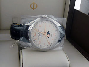 NEW Baume et Mercier Clifton Steel on Leather Swiss Automatic Men's Watch 10055
