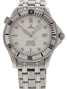 Hombres Omega Seamaster Profesional Cronómetro Acero Inoxidable Automático