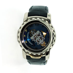 ULYSSE NARDIN FREAK II 28’800 V/H 7-DAY CARROUSEL TOURBILLON WHITE GOLD 020-88