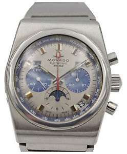 Vintage Movado Astronic HS 360 Super Sub Marin Chronographe Automatique