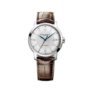 NEW Baume et Mercier Classima Leather Strap Swiss Automatic Men's Watch 8731
