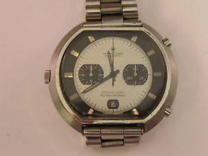 Vintage Hamilton Watch Chronograph Chrono-Matic Fontainebleau Cal 11 w/ Box