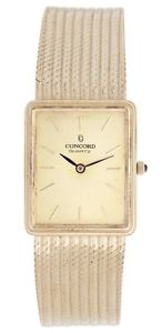 Concord 14K Yellow Gold Vintage Watch