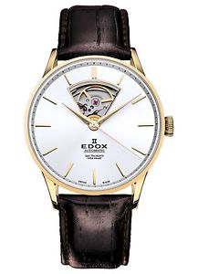 Edox Les Vauberts Open Heart Automatic 85010 37J AID
