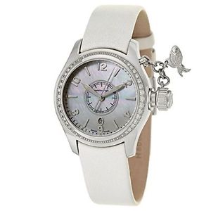 Hamilton H77211915 Womens White Dial Quartz Watch with Leather Strap
