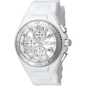TECHNOMARINE WOMEN'S TECHNOMARINE SILICONE BAND STEEL CASE QUARTZ WATCH 115271