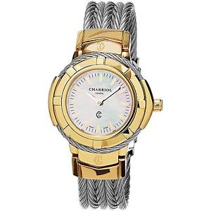 CHARRIOL WOMEN'S CELTIC 32MM STEEL BRACELET SWISS QUARTZ WATCH CE426Y1.640.006