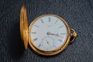 1850s John Forrest Chronometer 18K Original Hunter Case 89 Grams
