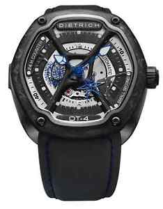Dietrich Organic Time OT-4 Carbon Automatic Swiss Designed Watch NEW - RRP £1400