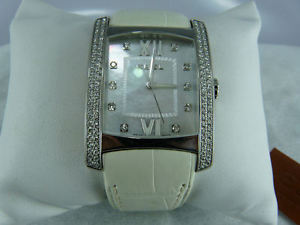 Womens Ebel Brasilia Watch SS MOP Diamond Bezel 1215771  New  Free Ship