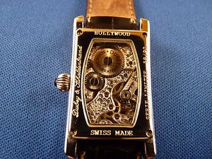Superb Dubey & Schaldenbrand Hollywood Watch in Sterling Silver No. 58/90