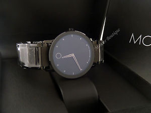 NEW Movado Sapphire Men's PVD-finished Swiss Quartz Watch 0606882