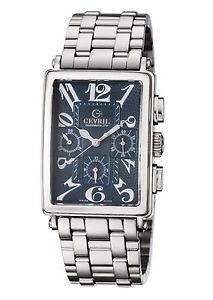 Gevril Women's 5014B AVENUE OF AMERICAS Chronograph Stainless Steel Wristwatch
