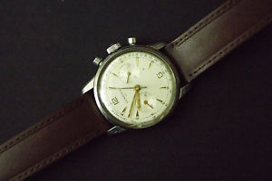 Vintage LEMANIA 105 Chronograph Watch