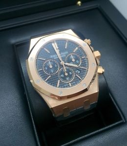 Audemars Piguet Royal Oak Rose Gold 41mm Chronograph  26320or BRAND NEW!