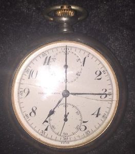 Ulysse Nardin chronograph Pocket Watch Cal. 54714 From 1920s