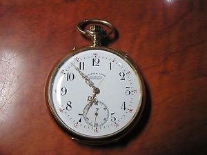 A Lange & Sohne Glashutte 18k Rare Pocketwatch - Vintage & huge WOW!  ANY Offers