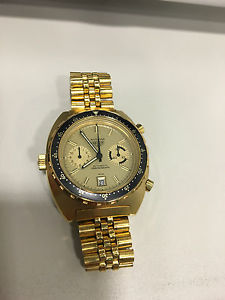 Vintage Heuer Autavia 114.603 Gold PVD boxed