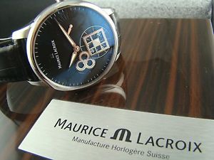 *New Maurice Lacroix Masterpiece Roue Carree Seconde MP7158-SS001-90 Square Weel