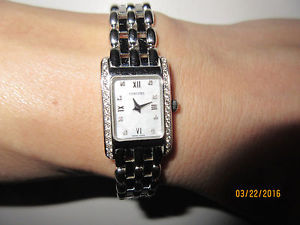 CONCORD  18K WHITE GOLD AND DIAMONDS WATCH