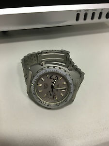 Vintage Heuer Autavia 112.603 Gray PVD NEW OLD STOCK NOS boxed