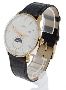 JUNGHANS MEISTER KALENDER ARMBAND UHR + BOX + PAPIERE + KAUFQUITTUNG