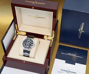 ULYSSE NARDIN MAXI MARINE CHRONOMETER POWER RESERVE 43MM 263-67-3/42 MENS WATCH
